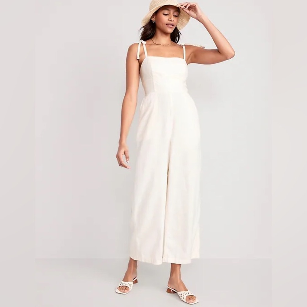 Old NaviCream Jumpsuit